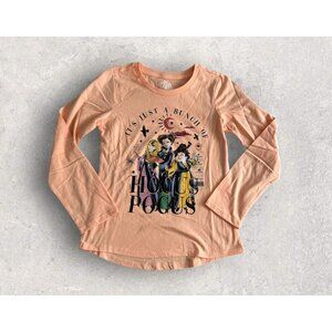 HOCUS POCUS Girls Witch Long Sleeve Shirt Size Medium NEW NWOT
